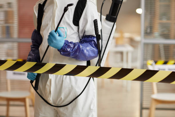 Professional Biohazard Cleanup technician working in Tonopah, NV